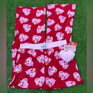 STRAWBERRY SHORTCAKE HEART PAJAMA PANTS